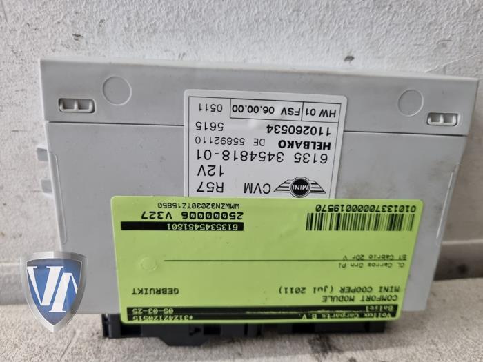 Używane Modul Comfort Mini Mini Open (R57) 1.6 16V Cooper Cena € 60,49 Z VAT oferowane przez Vollux Carparts B.V.