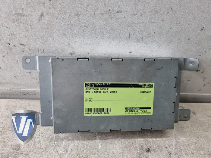 Begagnade Bluetooth-modul BMW 1 serie (E87/87N) 118i 16V Pris € 75,00 Marginaltabell erbjuds av Vollux Carparts B.V.