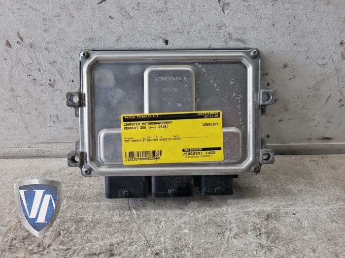 Used Engine management computer Peugeot 208 I (CA/CC/CK/CL) 1.0 Vti 12V PureTech Price € 107,69 Inclusive VAT offered by Vollux Carparts B.V.