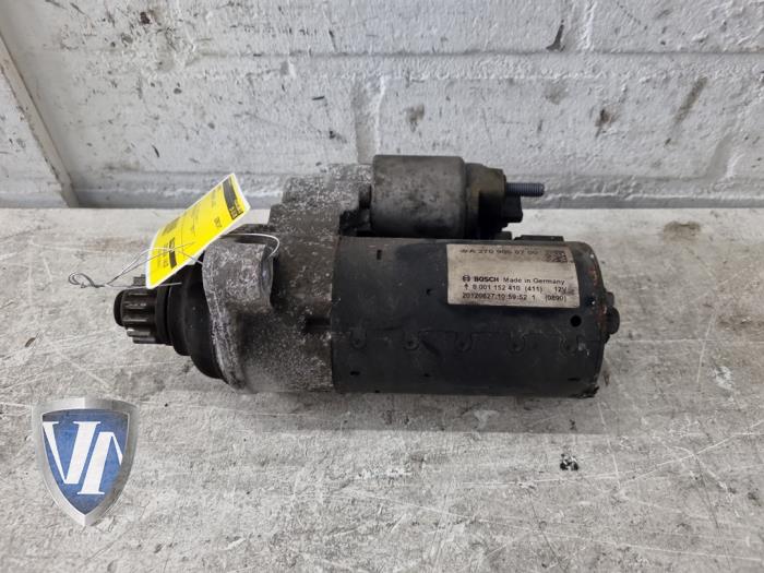 Used Starter Mercedes B (W246/W242) 1.6 B-180 BlueEFFICIENCY Turbo 16V Price € 42,35 Inclusive VAT offered by Vollux Carparts B.V.