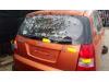 Tailgate from a Kia Picanto (BA), 2004 / 2011 1.1 12V, Hatchback, Petrol, 1.086cc, 48kW (65pk), FWD, G4HG, 2004-04 / 2011-09, BAGM11; BAM6115; BAH61 2004