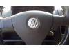 Left airbag (steering wheel) from a Volkswagen Polo IV (9N1/2/3), 2001 / 2012 1.4 16V, Hatchback, Petrol, 1.390cc, 74kW (101pk), FWD, BBZ, 2002-05 / 2005-03, 9N1 2005