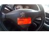 Left airbag (steering wheel) from a Peugeot 207 SW (WE/WU), 2007 / 2013 1.4, Combi/o, Petrol, 1.360cc, 54kW (73pk), FWD, TU3A; KFV, 2007-06 / 2009-06, WEKFV 2007