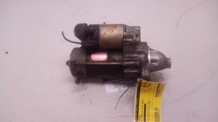 Gebrauchte Anlasser Toyota Corolla (E12) 1.6 16V VVT-i Preis € 49,99 Margenregelung angeboten von Autodemontage Tegelen