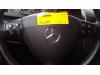 Left airbag (steering wheel) from a Mercedes A (W169), 2004 / 2012 1.5 A-150 5-Drs., Hatchback, 4-dr, Petrol, 1.498cc, 70kW (95pk), FWD, M266920, 2004-06 / 2009-03, 169.031 2007