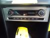 Panneau climatronic d'un Volkswagen Polo V (6R) 1.2 TSI 16V BlueMotion Technology 2016