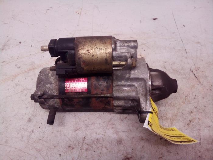 Gebrauchte Anlasser Toyota Corolla Verso (E12) 1.8 16V VVT-i Preis € 29,95 Margenregelung angeboten von Autodemontage Tegelen