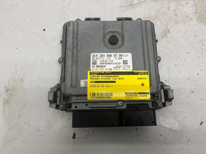 Used Engine management computer Mercedes A (177.0) 2.0 A-250 Turbo 16V Price € 349,98 Margin scheme offered by Autodemontage Tegelen