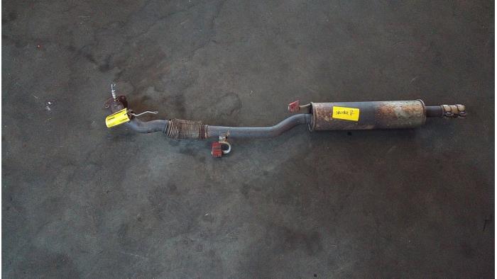 Gebrauchte Auspuff Mitteldämpfer Skoda Fabia II (5J) 1.2i 12V Preis € 79,99 Margenregelung angeboten von Autodemontage Tegelen