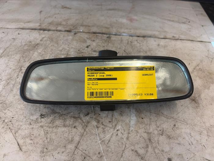 Usados Retrovisor interior Mazda 2 (NB/NC/ND/NE) 1.25 16V Precio € 19,90 Norma de margen ofrecido por Autodemontage Tegelen