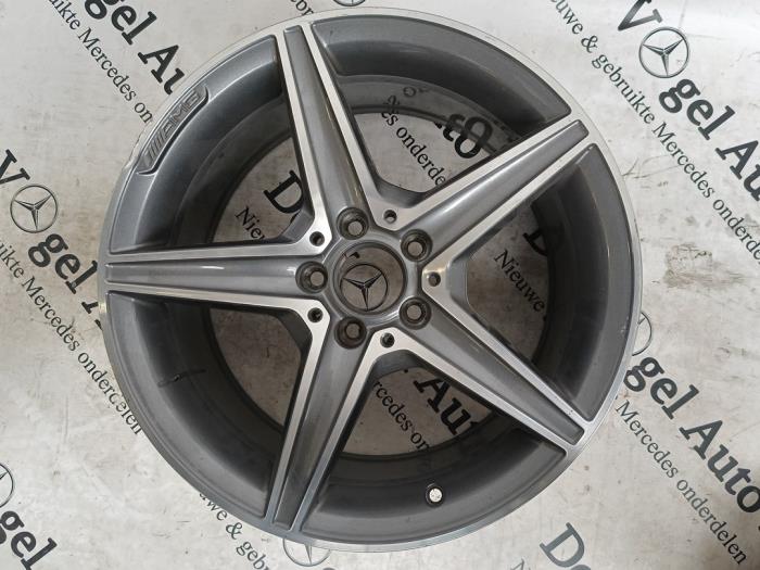 Używane Obrecz Mercedes C (W205) C-200 1.6 CDI BlueTEC, C-200 d 16V Cena € 151,25 Z VAT oferowane przez De Vogel Auto's B.V.
