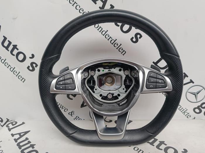 Używane Kierownica Mercedes C (W205) C-180d 1.6 Turbo 16V Cena € 302,50 Z VAT oferowane przez De Vogel Auto's B.V.