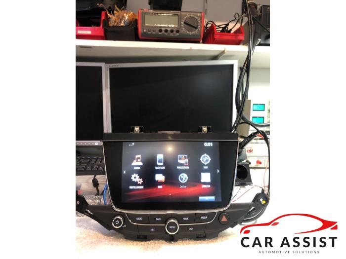 Navigation display from a Opel Astra K  2017