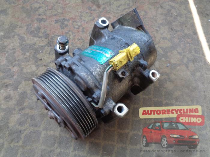 Gebrauchte Klimapumpe Peugeot 307 (3A/C/D) 1.6 16V Preis € 27,00 Margenregelung angeboten von Autorecycling Chino B.V.