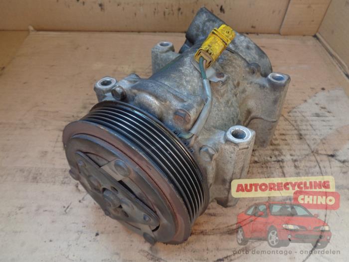 Gebrauchte Klimapumpe Peugeot 307 (3A/C/D) 1.6 16V Preis € 27,00 Margenregelung angeboten von Autorecycling Chino B.V.