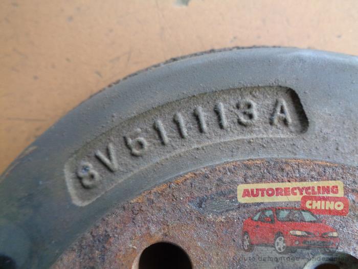 Rear brake drum Ford Fiesta VII 1.25 16V 8V511113A