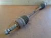 Front drive shaft, left from a Renault Clio III (BR/CR), 2005 / 2014 1.2 16V 75, Hatchback, Petrol, 1.149cc, 55kW (75pk), FWD, D4F740; D4FD7; D4F706; D4F764; D4FE7, 2005-06 / 2014-12, BR/CR1J; BR/CRCJ; BR/CR1S; BR/CR9S; BR/CRCS; BR/CRFU; BR/CR3U; BR/CRP3 2009