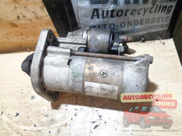 Used Starter Fiat Stilo (192A/B) 2.4 20V Abarth 3-Drs. Price € 27,00 Margin scheme offered by Autorecycling Chino B.V.
