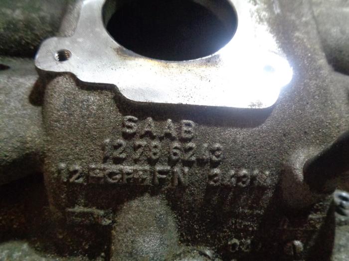 Intake manifold from a Saab 9-3 II Sport Sedan (YS3F) 1.8t 16V 2004
