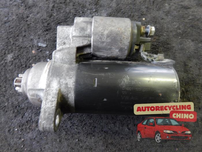 Used Starter Volkswagen Polo IV (9N1/2/3) 1.4 TDI 70 Price € 27,00 Margin scheme offered by Autorecycling Chino B.V.