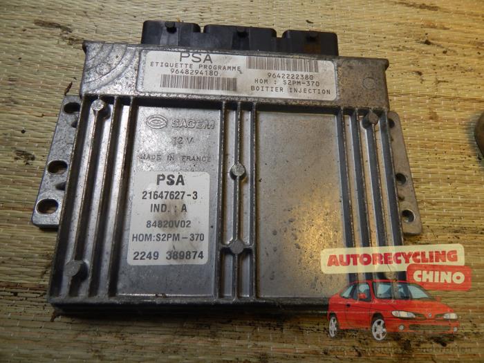 Engine management computer Citroen C3 1.4 216476273 KFV PSA