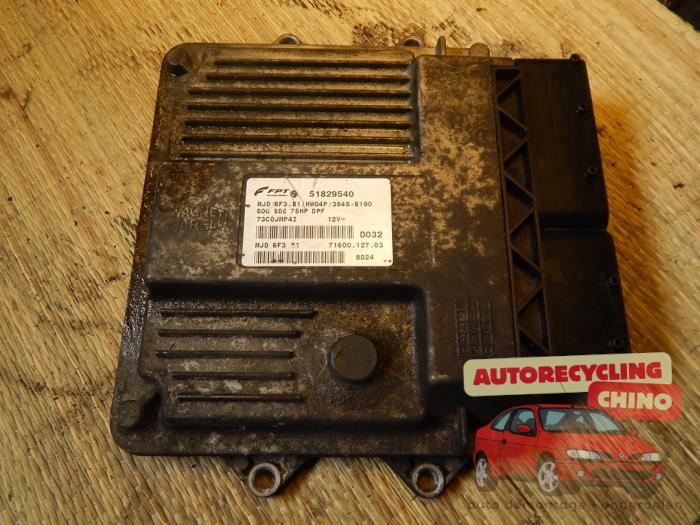 Used Engine management computer Fiat 500 (312) 1.3 MJTD 16V Price € 175,00 Margin scheme offered by Autorecycling Chino B.V.
