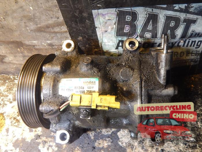 Gebrauchte Klimapumpe Peugeot Partner Tepee (7A/B/C/D/E/F/G/J/P/S) 1.6 HDI 75 16V Phase 1 Preis € 75,00 Margenregelung angeboten von Autorecycling Chino B.V.