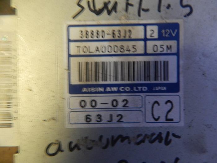 Ordenador de caja automática de un Suzuki Swift (ZA/ZC/ZD1/2/3/9) 1.5 VVT 16V 4x4 2006