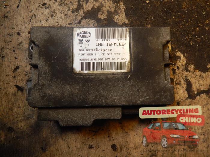 Used Engine management computer Fiat Seicento (187) 1.1 SPI Hobby,Young Price € 65,00 Margin scheme offered by Autorecycling Chino B.V.