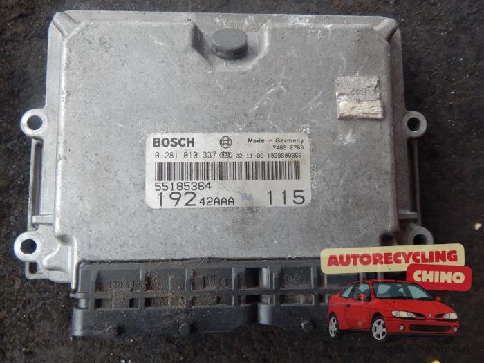 Used Engine management computer Fiat Stilo (192A/B) 1.9 JTD 100 Price € 78,65 Inclusive VAT offered by Autorecycling Chino B.V.