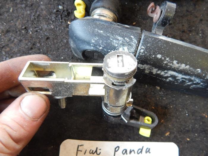 Set of locks from a Fiat Panda (169) 1.1 Fire 2009