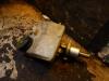 Master cylinder from a Peugeot 206 (2A/C/H/J/S), 1998 / 2012 1.4 XR,XS,XT,Gentry, Hatchback, Petrol, 1.360cc, 55kW (75pk), FWD, TU3JP; KFW, 2000-08 / 2005-03, 2CKFW; 2AKFW 2003