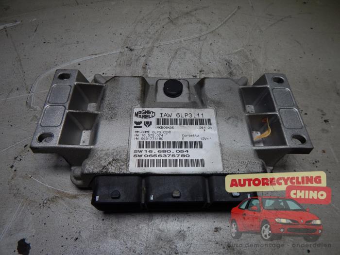 Used Engine management computer Peugeot 407 SW (6E) 2.2 16V Price € 280,00 Margin scheme offered by Autorecycling Chino B.V.