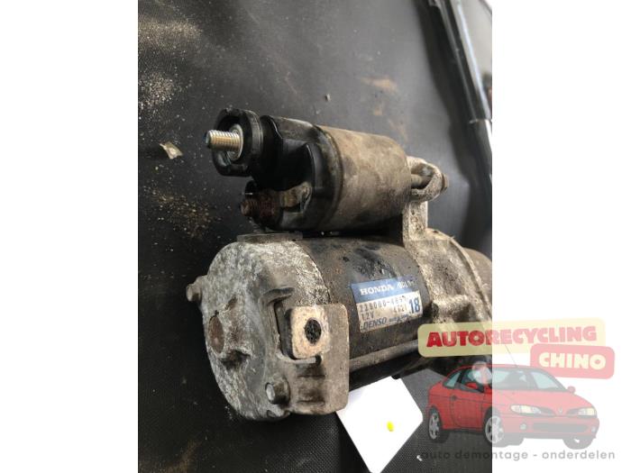 Used Starter Honda Civic (EJ/EK) 1.4i 16V Price € 40,00 Margin scheme offered by Autorecycling Chino B.V.
