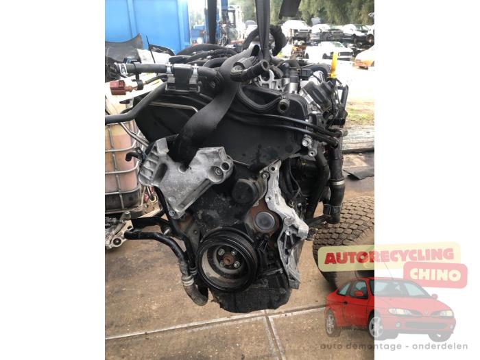 Motor van een Audi Q3 (8UB/8UG) 2.0 TDI 16V 120 2017