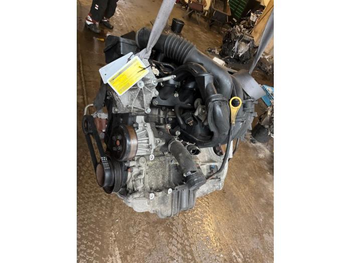 Engine from a Ford Fiesta 5 (JD/JH) 1.4 16V 2008