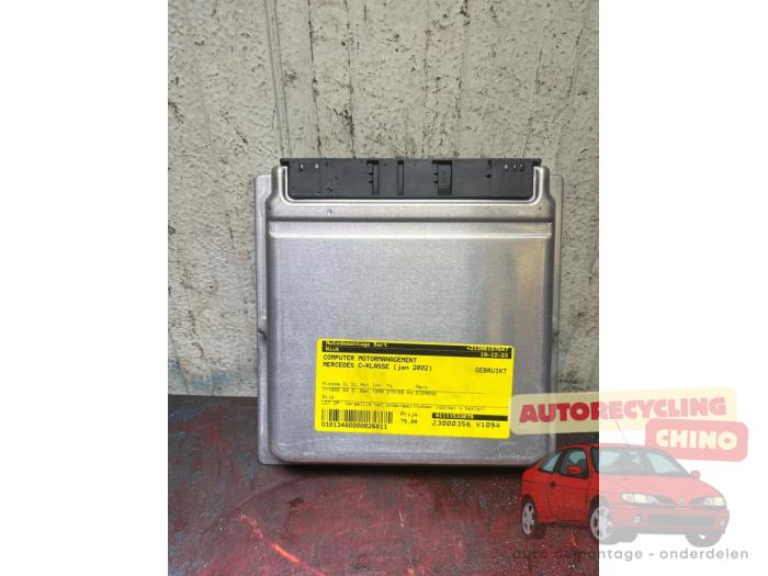 Used Engine management computer Mercedes C Combi (S203) 2.0 C-200K 16V Price € 75,00 Margin scheme offered by Autorecycling Chino B.V.