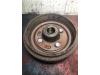 Rear brake drum from a Nissan Micra (K11) 1.3 LX,SLX 16V 2000