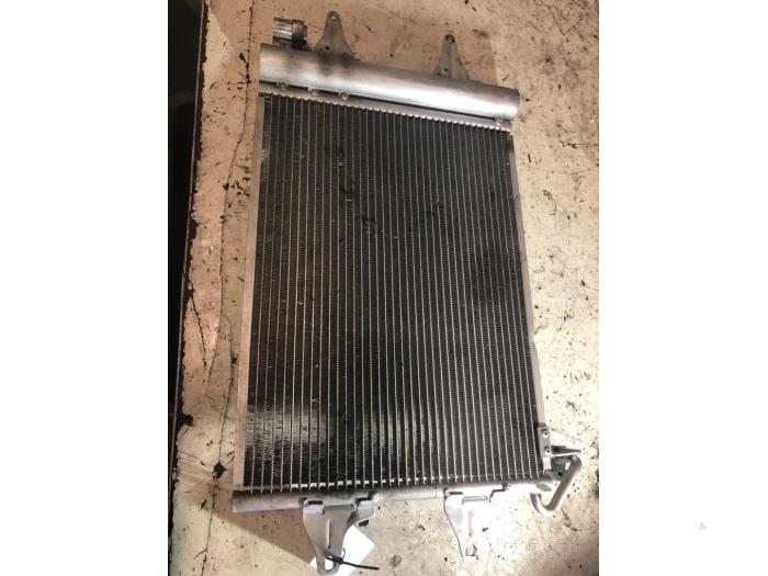 Air conditioning radiator from a Volkswagen Polo IV (9N1/2/3) 1.4 TDI 80 2007