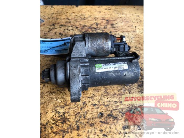 Begagnade Startmotor Skoda Fabia II Combi 1.4i 16V Pris € 25,00 Marginaltabell erbjuds av Autorecycling Chino B.V.