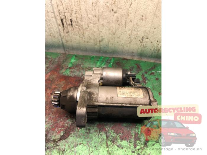 Begagnade Startmotor Audi A1 Sportback (8XA/8XF) 1.4 TDI Ultra 12V Pris € 45,00 Marginaltabell erbjuds av Autorecycling Chino B.V.