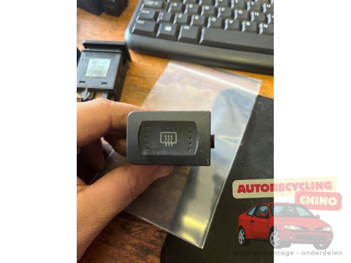 Windscreen heater switch