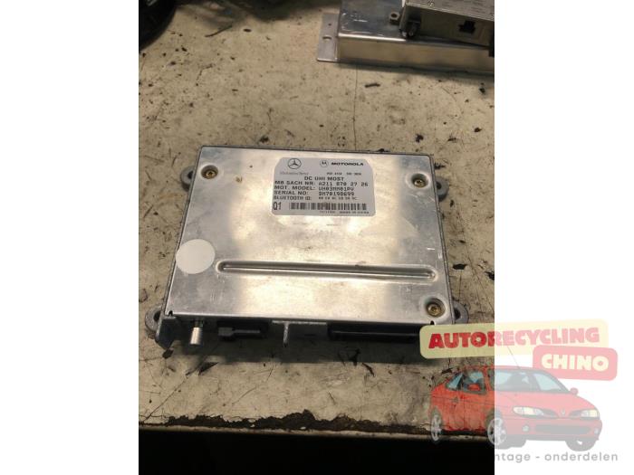 Begagnade Bluetooth-modul Mercedes E Combi (S211) 3.5 E-350 V6 24V Pris € 50,00 Marginaltabell erbjuds av Autorecycling Chino B.V.