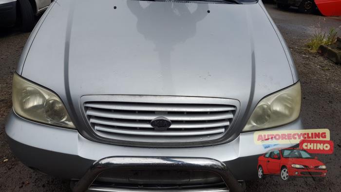 Używane Maska Kia Carnival 2 (FIB/FLD) 2.5 V6 24V Cena € 140,00 Procedura marży oferowane przez Autorecycling Chino B.V.