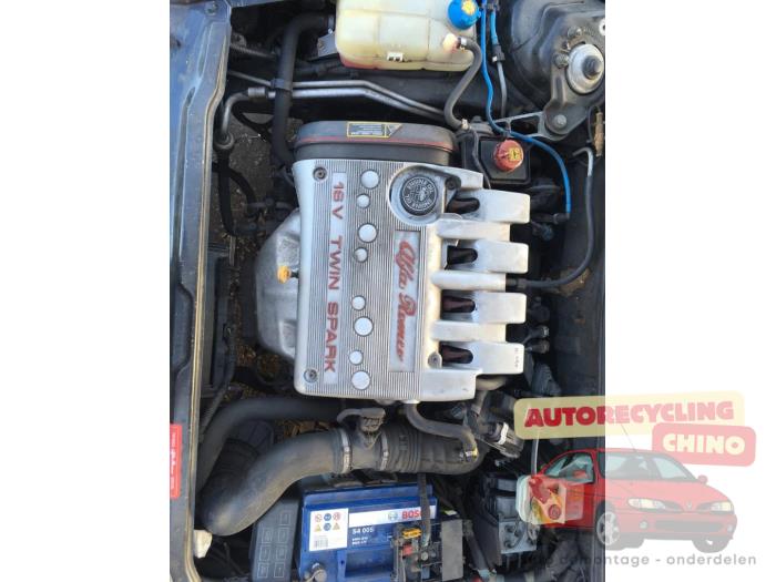 Używane Silnik Alfa Romeo 156 (932) 1.8 Twin Spark 16V Cena € 400,00 Procedura marży oferowane przez Autorecycling Chino B.V.