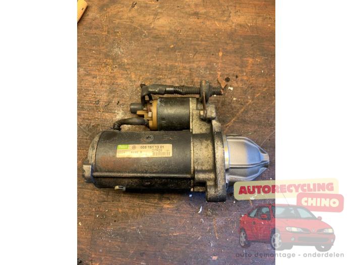 Gebrauchte Anlasser Mercedes E (W210) 2.2 E-220 CDI 16V Preis € 35,00 Margenregelung angeboten von Autorecycling Chino B.V.