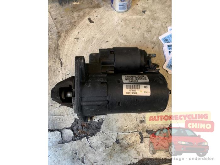 Begagnade Startmotor Alfa Romeo 156 (932) 1.8 Twin Spark 16V Pris € 35,00 Marginaltabell erbjuds av Autorecycling Chino B.V.
