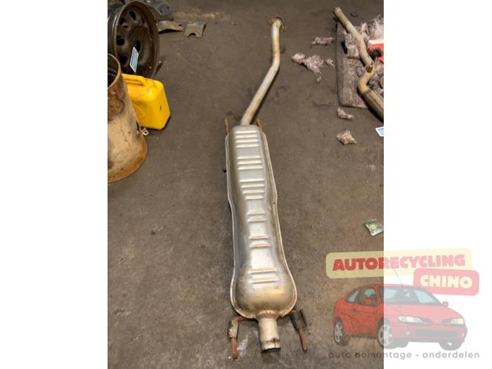 Gebrauchte Auspuff Mitteldämpfer Opel Astra G (F08/48) 1.6 16V Preis € 35,00 Margenregelung angeboten von Autorecycling Chino B.V.