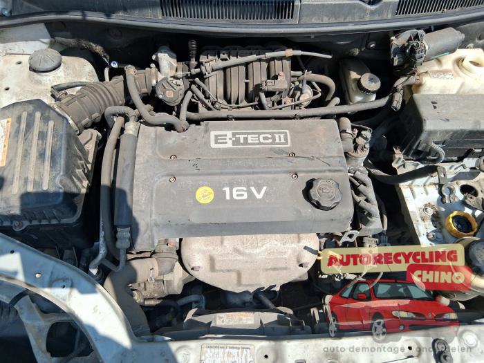 Używane Silnik Chevrolet Kalos (SF48) 1.4 16V Cena € 399,99 Procedura marży oferowane przez Autorecycling Chino B.V.