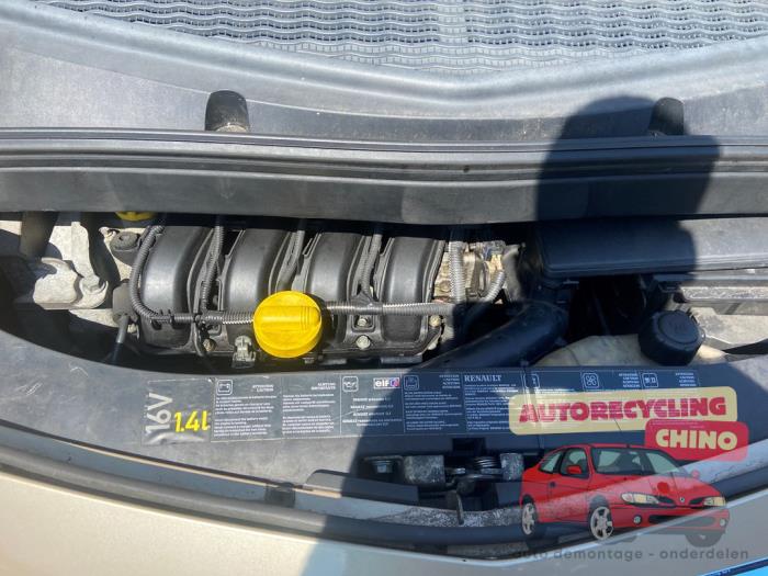 Getriebe Renault Modus/Grand Modus (JP), 2004 / 2012 1.4 16V, MPV, Benzin, 1.390cc, 72kW (98pk), FWD, K4J770; K4JG7, 2004-06 / 2006-12, JP01; JP0A; JP0J (Gebraucht)